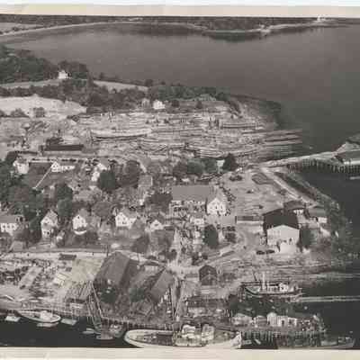 Camden Shipyard during World War II