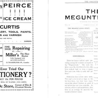 The Megunticook Commencement Number - June 1912