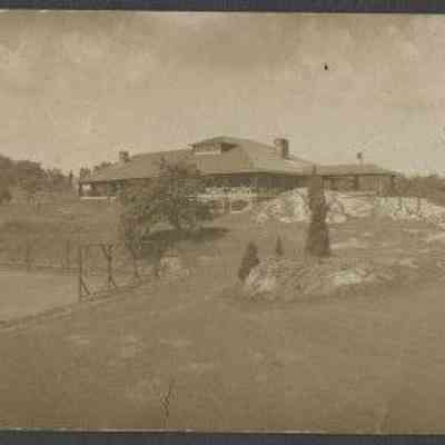 Megunticook Golf Club circa 1910: Copyright: No known copyright restrictions.