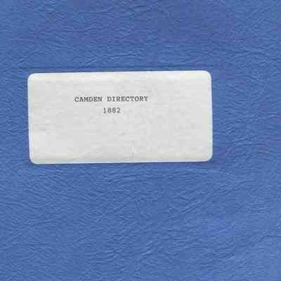 Camden Directory, 1882