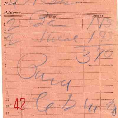 Billheads Collection 038