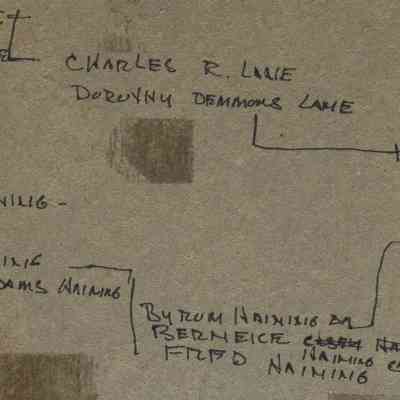 Lane family treet: Origformat: Print-Photographic; Resolution: 150