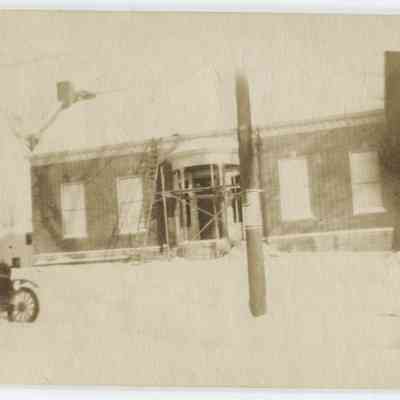 Camden Library under construction
