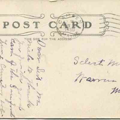 Bowley Collection Postcard 032 B