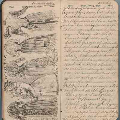 Blanche Heald diary,1890