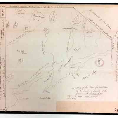 1795 Map of Camden by John Harkness