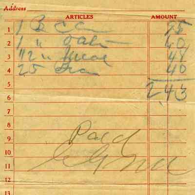 Billheads Collection 040