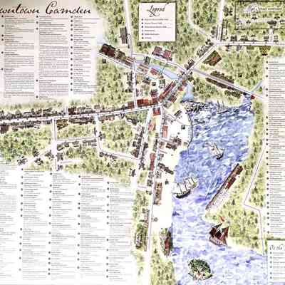 2022 Map and History of Downtown Camden