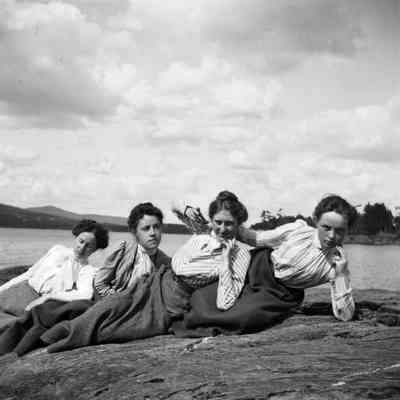 Camping Crowd at Ogier Point Group taken at Lake City - August 1901 Lake City - August 1899 Working Bee at Lake City - September 1899