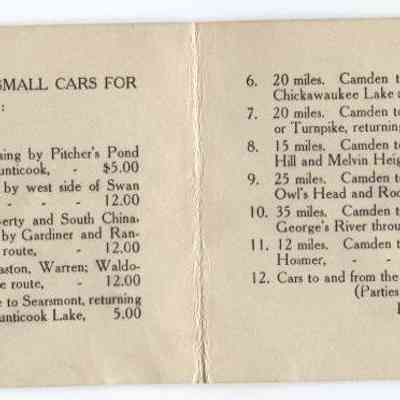 Camden Auto Company advertising booklet: Origformat: Artifact