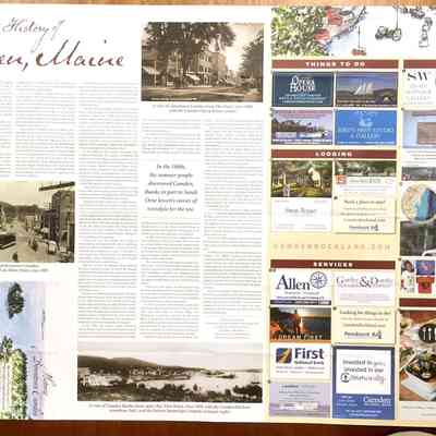 Downtown map 2022 with Short History b WHC 2022.29: Origsize: 24x36"