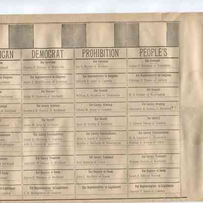 1894 Camden town ballot