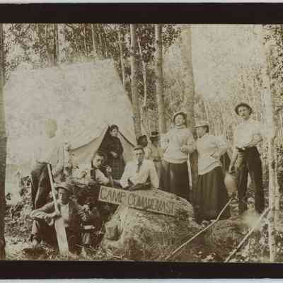 "Camp Comamomast, Sept. 29, 1892"