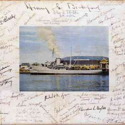 HMS Director (framed)