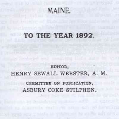 Vital records of Randolph Maine to the year 1892