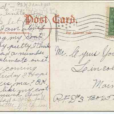 Bowley Collection Postcard 162 B