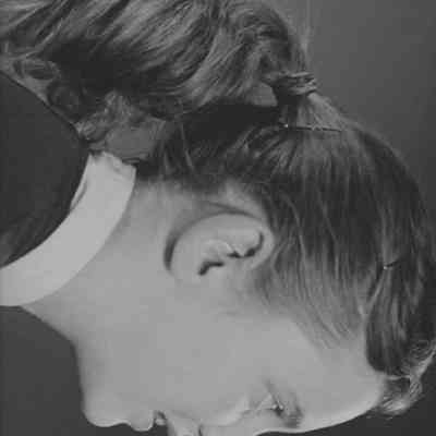 Girl With Ponytail C1954