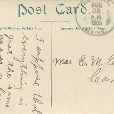 Bowley Collection Postcard 034 B