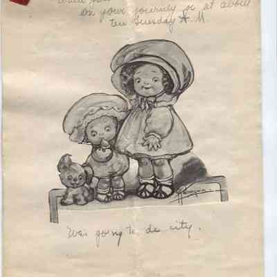 Letter to Corinne Sawyer (illustrated)