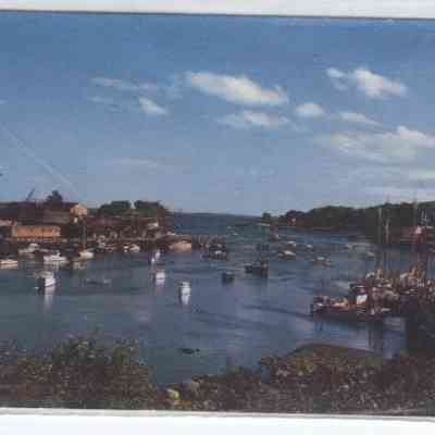 Beautiful Camden Harbor on the Picturesque Coast of Maine