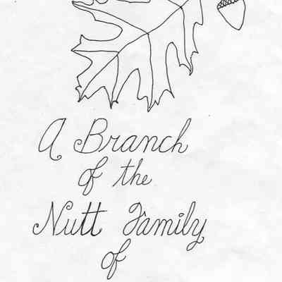 A Branch of the Nutt Family of New Hampshire and Maine 1698-1989