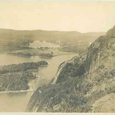 Fernald's Neck and Lake Megunticook: Copyright: None; Origformat: Print-Photographic