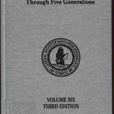 Mayflower Families Through Five Generations: Vol. 6 (Stephen Hopkins)