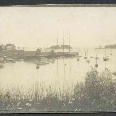 Camden harbor in 1902: Origsize: 2 x 5"; Origformat: Print-Photographic