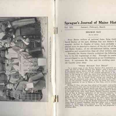 Sprague's Journal of Maine History