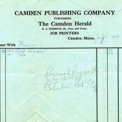 Billheads Collection 049