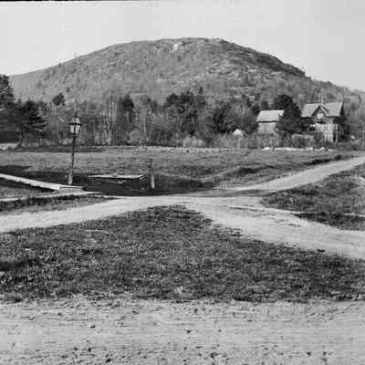 Backyard of 69 Elm Street in Camden, Maine on May 17, 1898: Origformat: Print-Photographic
