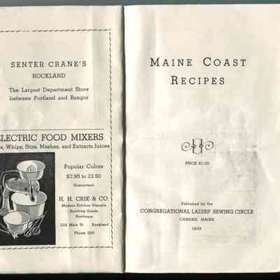 Maine Coast Recipes