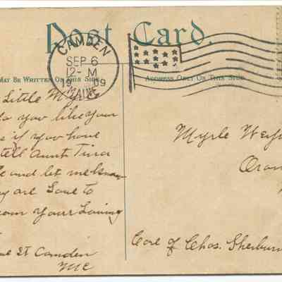 Bowley Collection Postcard 300 B