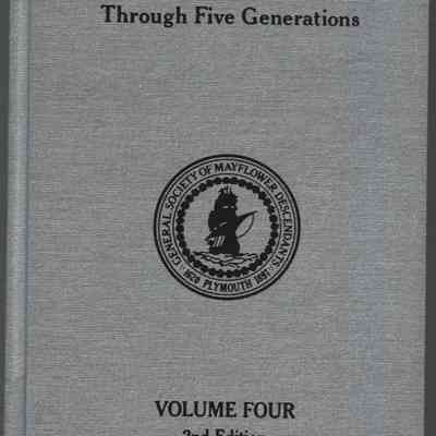 Mayflower Families Through Five Generations: Vol. 4 (Edward Fuller)