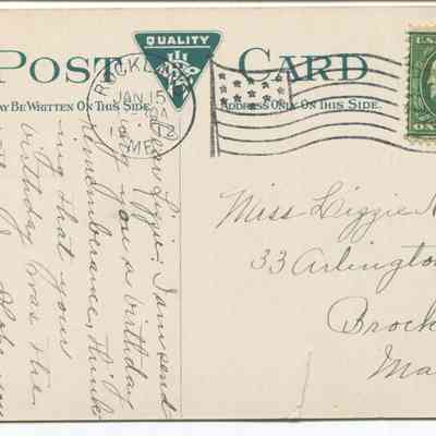 Bowley Collection Postcard 168 B