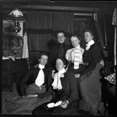 Theresa and friends at Ogier Point