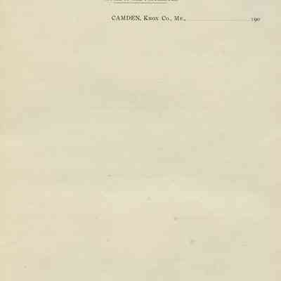 Billheads Collection 052