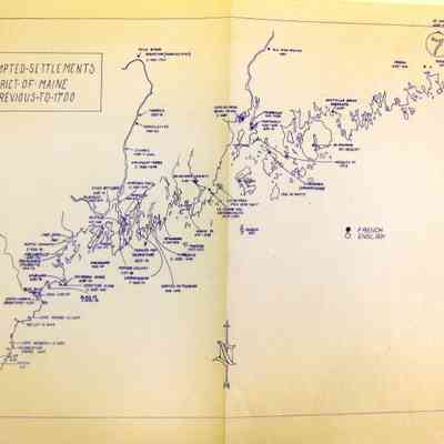 ATTEMPTED SETTLEMENTS - DISTRICT OF MAINE PREVIOUS TO 1700