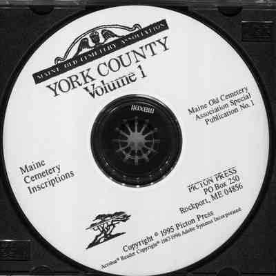 Maine cemetery inscriptions : York County