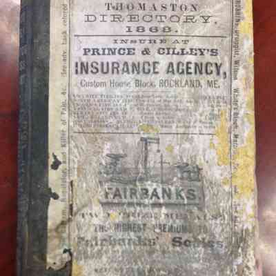 The Rockland, Belfast, Camden & Thomaston Directory, 1868