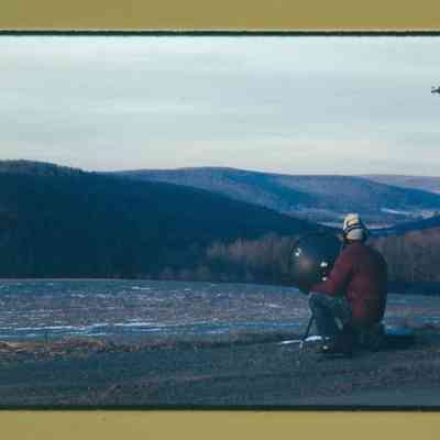 Wild turkey tracking research - transmitter