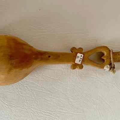 Wooden Hand Carved Spoon