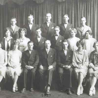 Hatton High School 1927 Class list & photo