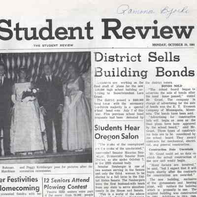 Hillsboro High School 1964 News (Oct-Dec)