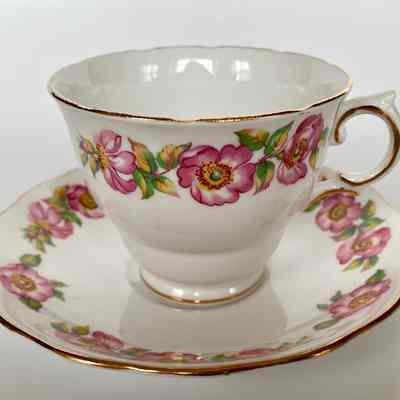 Cup and Saucer - Donated by Harriet (Mrs. Harold) Letnes