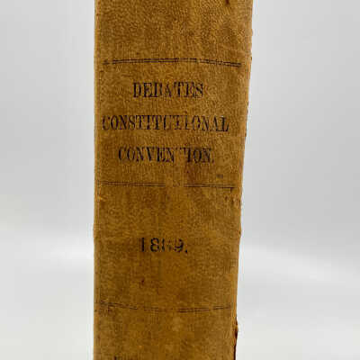Debates Constitutional Convention - North Dakota - 1889
