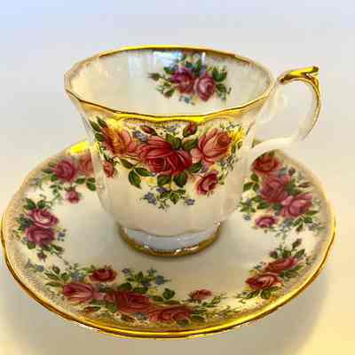 Cup and Saucer - Donated by Emma (Mrs. Ingram) Lovas