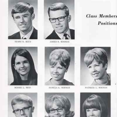 Hillsboro High School 1968 Yearbook: Class of 1968 Senior photographs on page 22