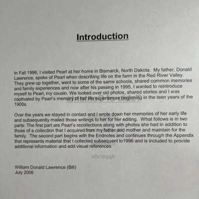 Page 3 of 41 page memoir