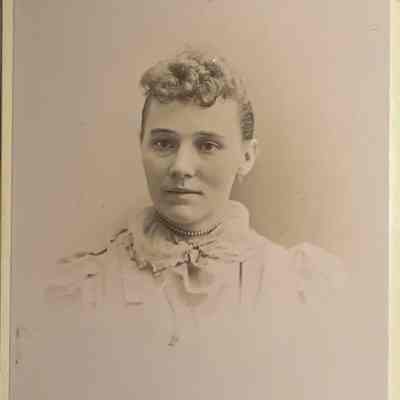 Bohnsack family: Mary Bohnsack, daughter of Traill County pioneers Johann & Maria (Heineke) Bohnsack